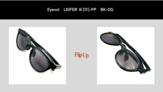 Eyevol『LEIFER Ⅲ(51)-FP・BK』入荷