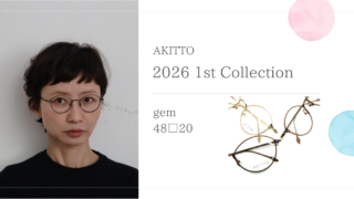 AKITTO 2026 1st Collection『gem』入荷