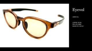 Eyevol『LEIFER Ⅲ(49)・PK』入荷
