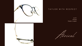 TAYLOR WITH RESPECT『auth』入荷
