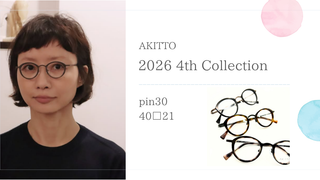 AKITTO 2026 4th Collection【pin30】
