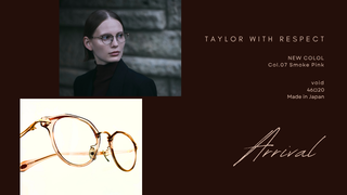 TAYLOR WITH RESPECT【void】新色入荷